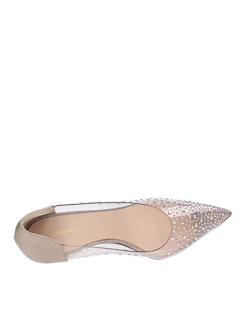 Pumps in glittery leather and PVC LE SILLA | DECO NICOLE FESTIVALSKIN